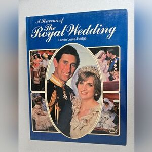 A Souvenir of the Royal Wedding by Lornie Leete-Hodge Vtg